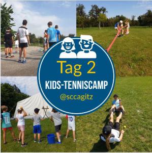 Kinder Tennis-Camp - TAG 2