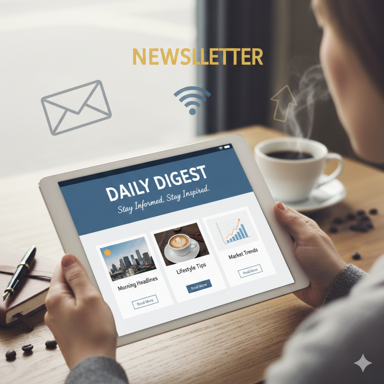 Newsletter-Benachrichtigungen aktivieren